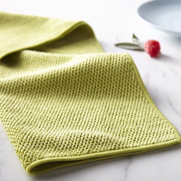 Norwex Diamond Textured Kitchen Towel & Cloth Set AVOCADO NIP - Picture 4 of 6